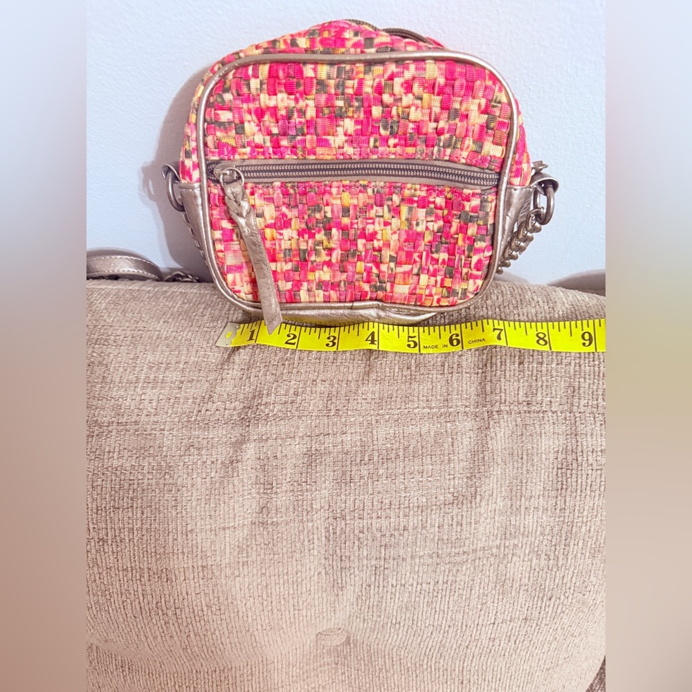 The Sak Multicolor Woven Crossbody Camera‎ Style Bag - Picture 3 of 11